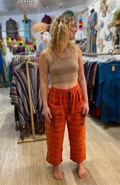 Hippie Woolen Pants - Main Image
