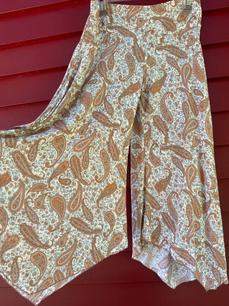Split Side Wide Leg Pant