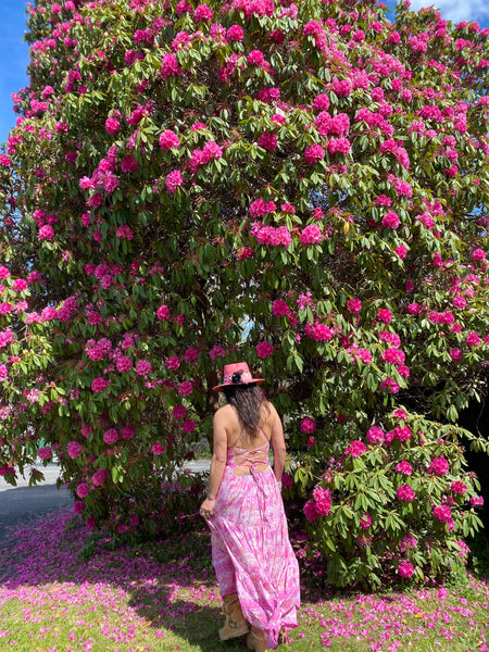 Criss Cross Back Dress