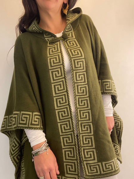 Alpaca Cape with Hood