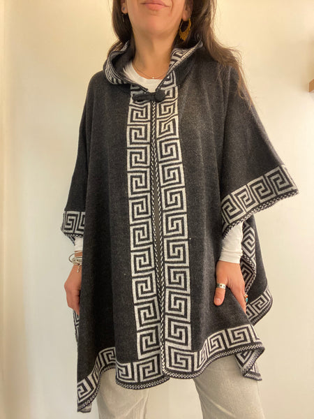 Alpaca Cape with Hood