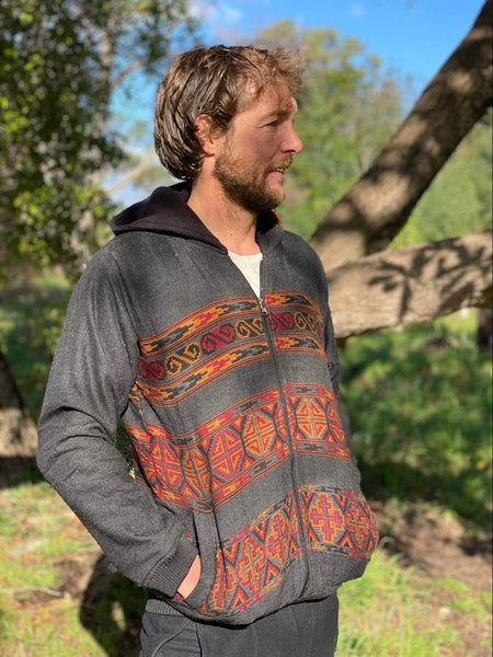 Ethno Hooded Jacket
