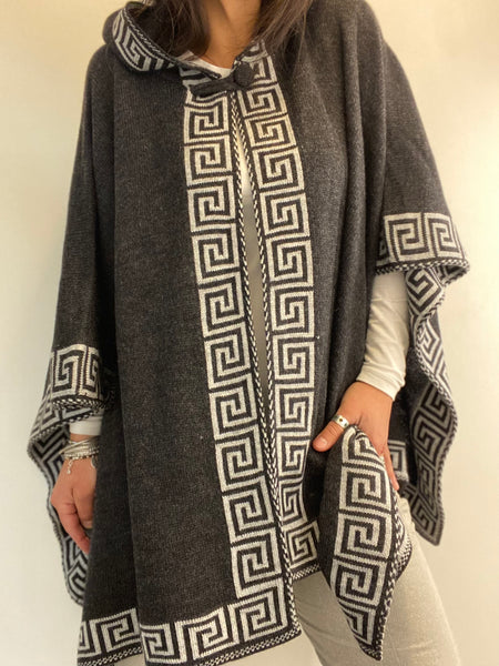 Alpaca Cape with Hood
