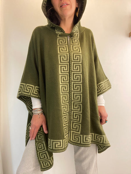 Alpaca Cape with Hood