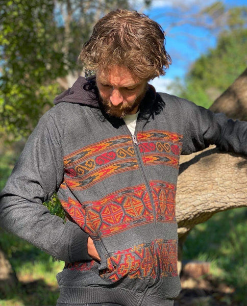 Ethno Hooded Jacket