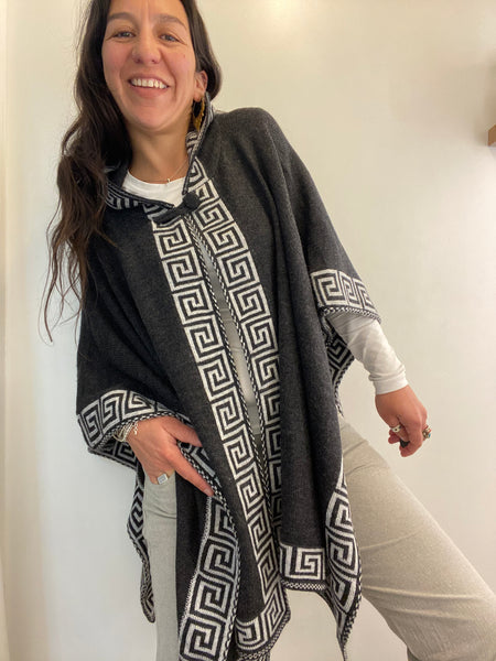 Alpaca Cape with Hood