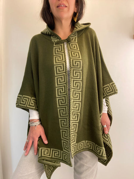 Alpaca Cape with Hood