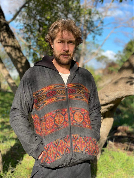Ethno Hooded Jacket