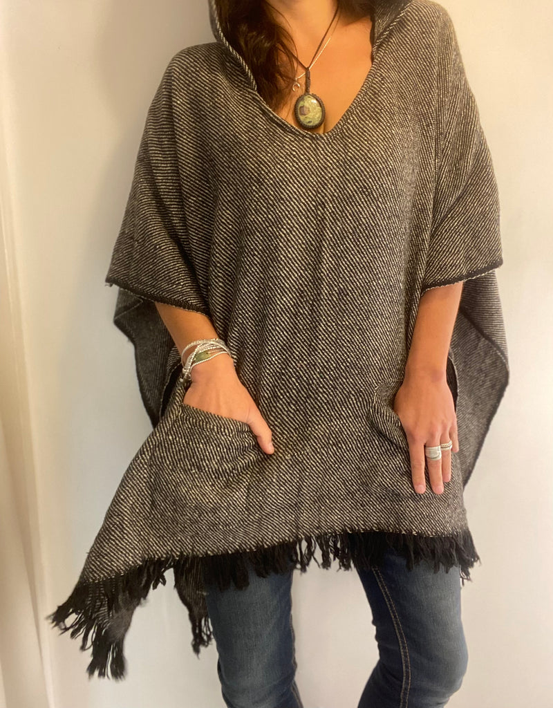 Hooded Poncho