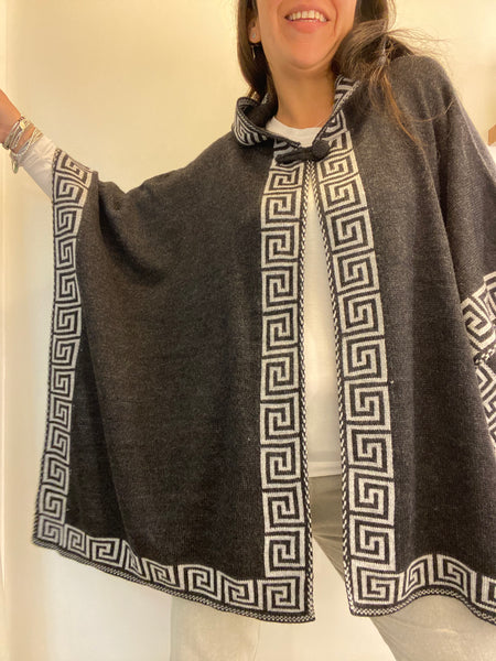 Alpaca Cape with Hood