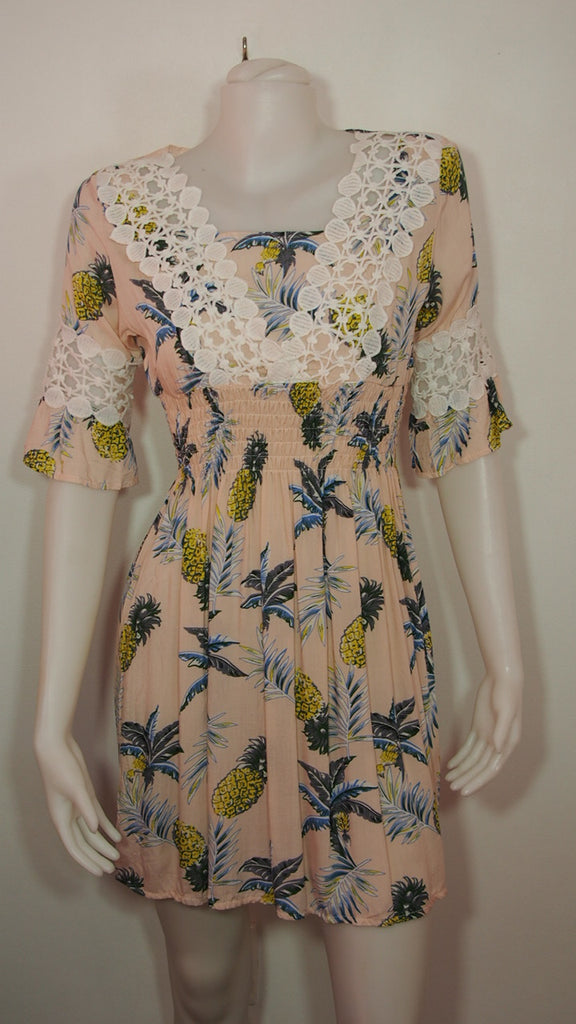 Floral Short Dress