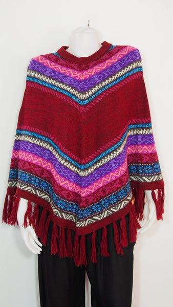 Anika Alpaca Poncho