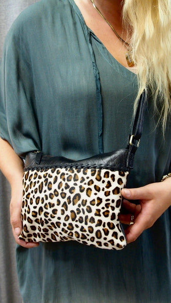Leopard Print Shoulder Bag