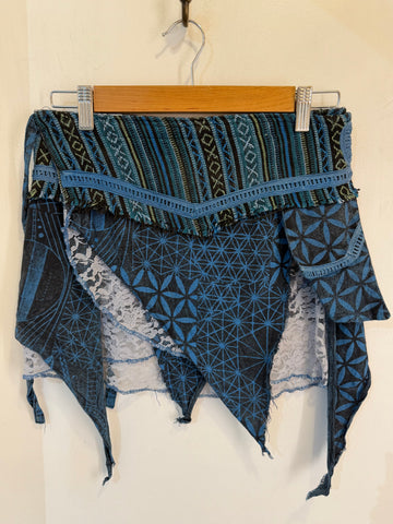Mystic Wrap Mini Skirt