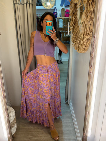 Sway the Day Maxi Skirt