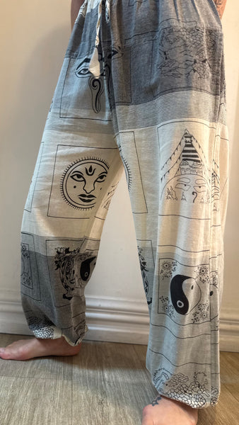 Buddha Eyes Cotton Pants
