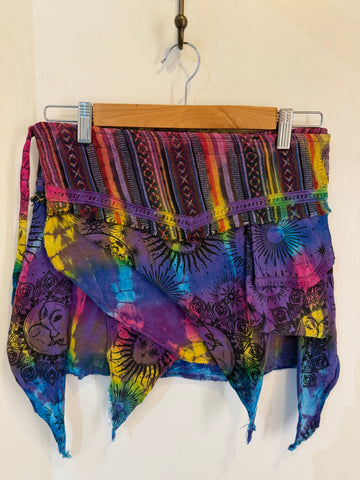 Mystic Wrap Mini Skirt