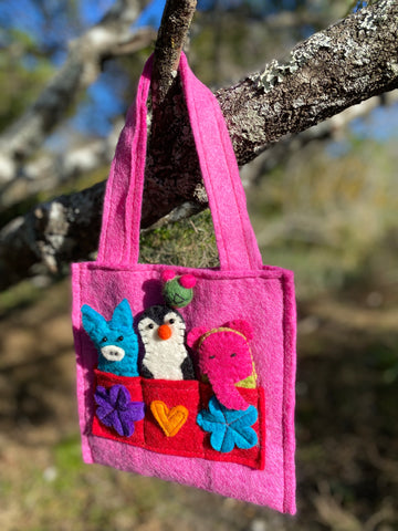 Felt Bag and Puppet Set