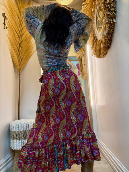 Anaya Wrap Skirt