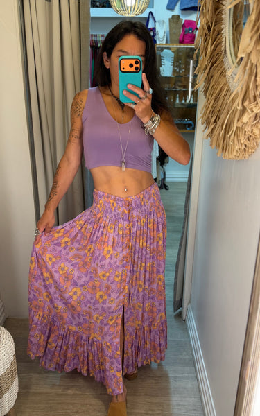 Sway the Day Maxi Skirt