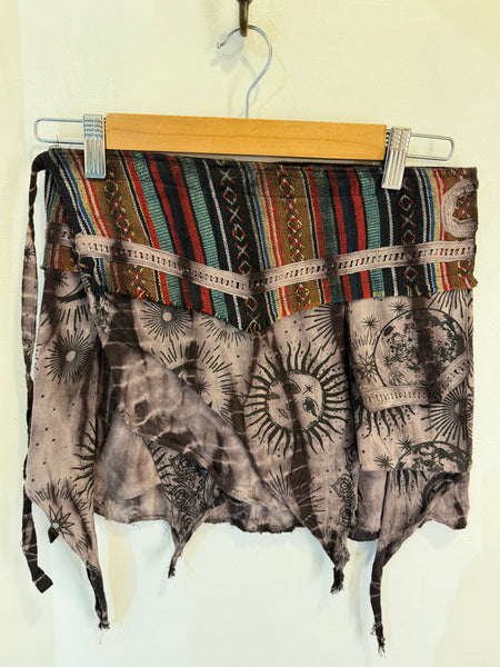 Mystic Wrap Mini Skirt
