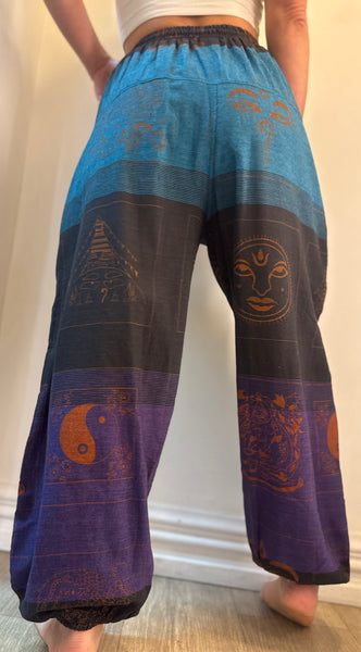 Buddha Eyes Cotton Pants
