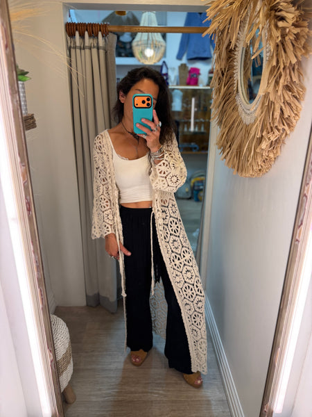 Golden Hour Crochet Jacket