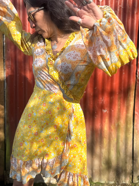 Wildflower Dream Wrap Dress