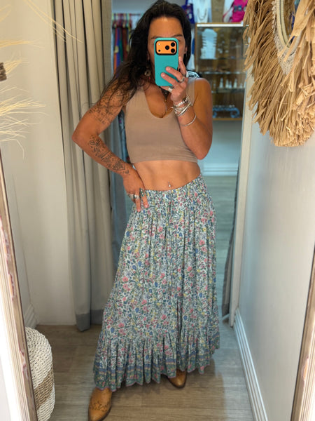 Sway the Day Maxi Skirt