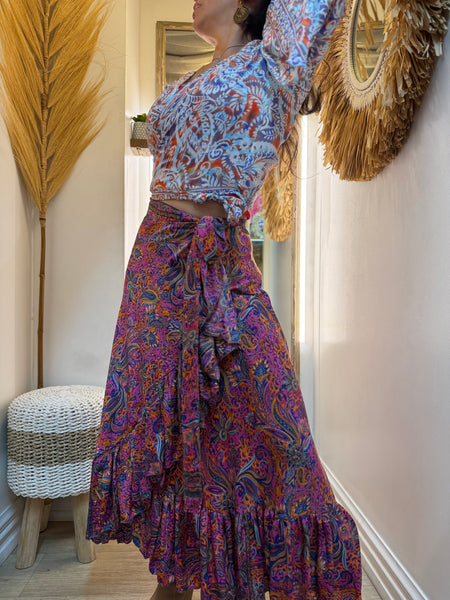Anaya Wrap Skirt