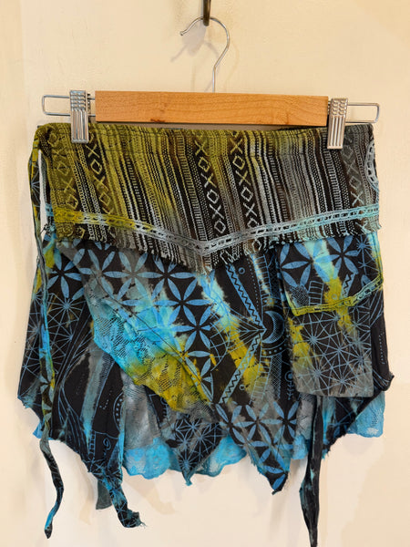 Mystic Wrap Mini Skirt