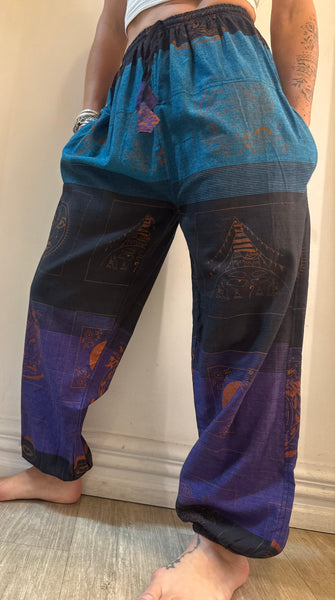 Buddha Eyes Cotton Pants