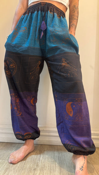 Buddha Eyes Cotton Pants