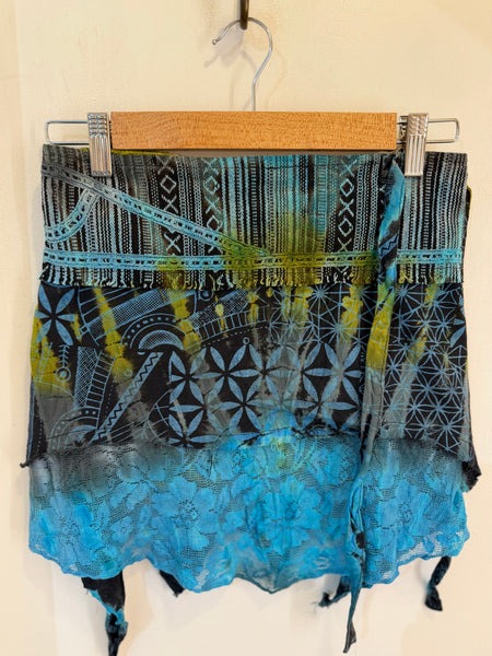 Mystic Wrap Mini Skirt