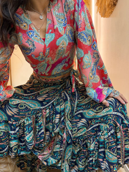 Anaya Wrap Skirt