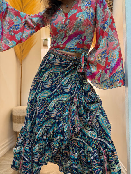 Anaya Wrap Skirt