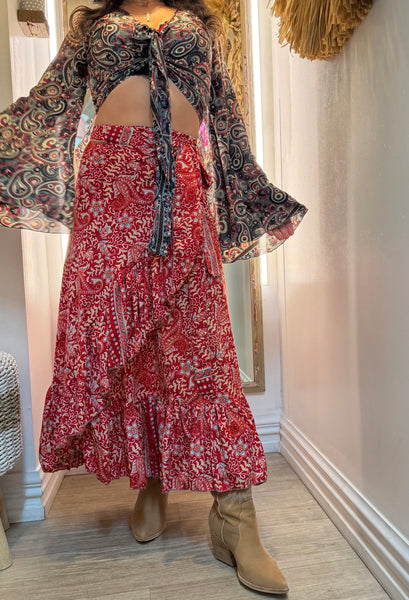 Anaya Wrap Skirt