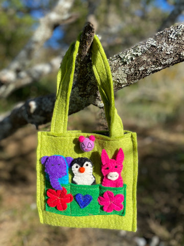 Felt Bag and Puppet Set