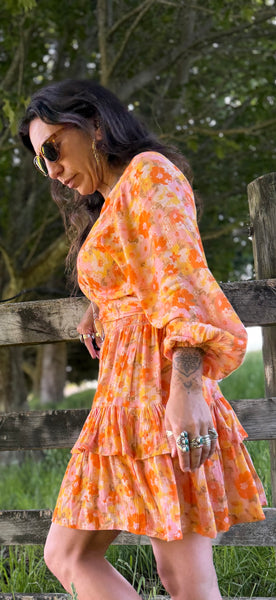 Angel Dress - Citrus Floral