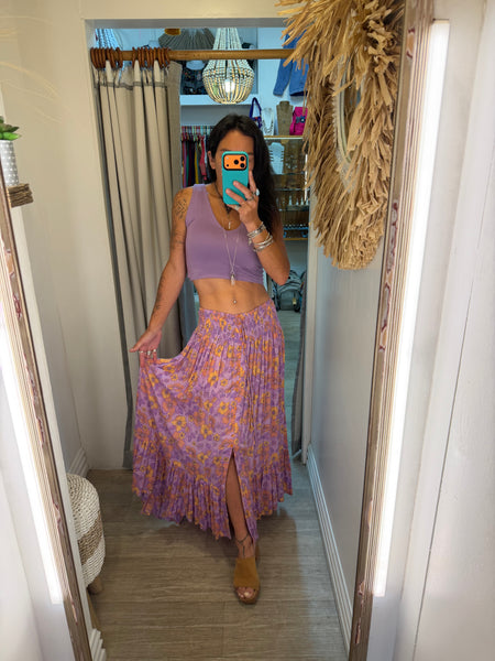 Sway the Day Maxi Skirt