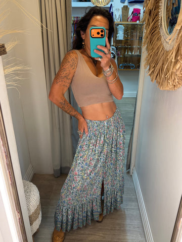 Sway the Day Maxi Skirt
