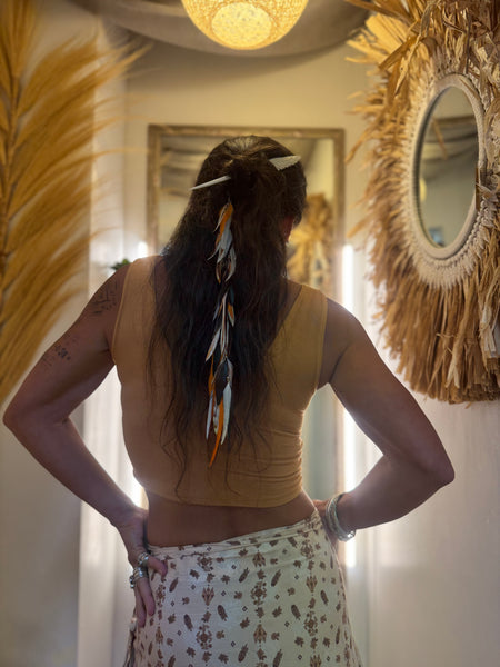 Plume Angel Long Single Clip
