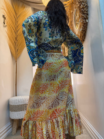 Anaya Wrap Skirt
