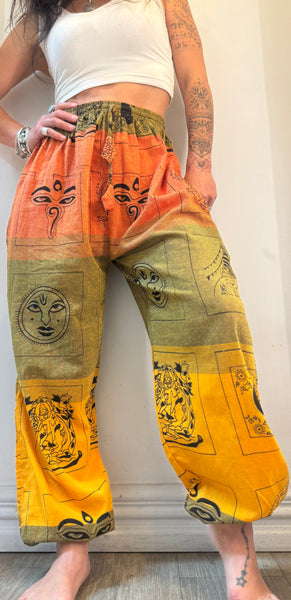 Buddha Eyes Cotton Pants