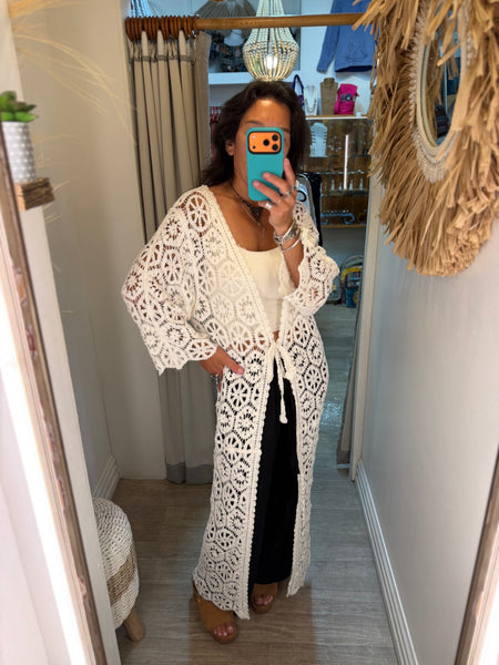 Golden Hour Crochet Jacket