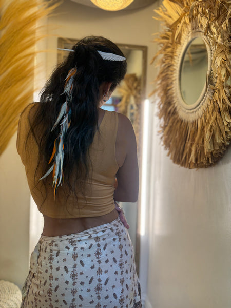 Plume Angel Long Single Clip