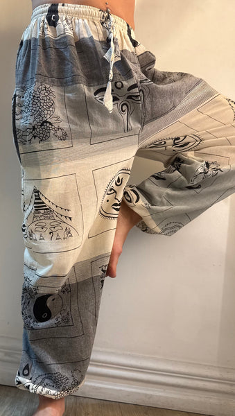 Buddha Eyes Cotton Pants