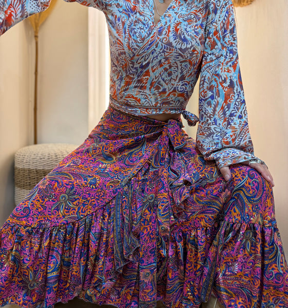 Anaya Wrap Skirt