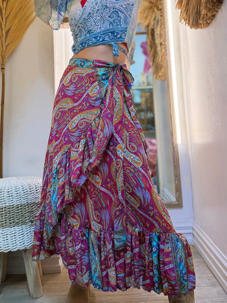 Anaya Wrap Skirt