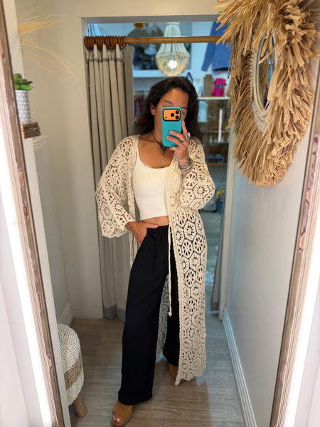 Golden Hour Crochet Jacket